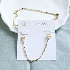 💕 Kendra Scott Rue Long Strand Necklace Gold